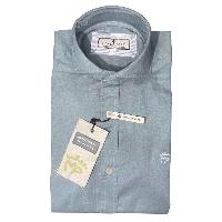 CAMISA MP ALGODÓN/LINO PETROLEO